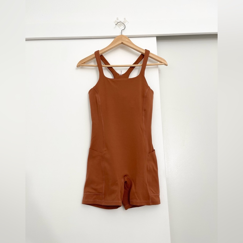 NWOT Free People Movement Never Better Runsie Onesie Romper Size XS
